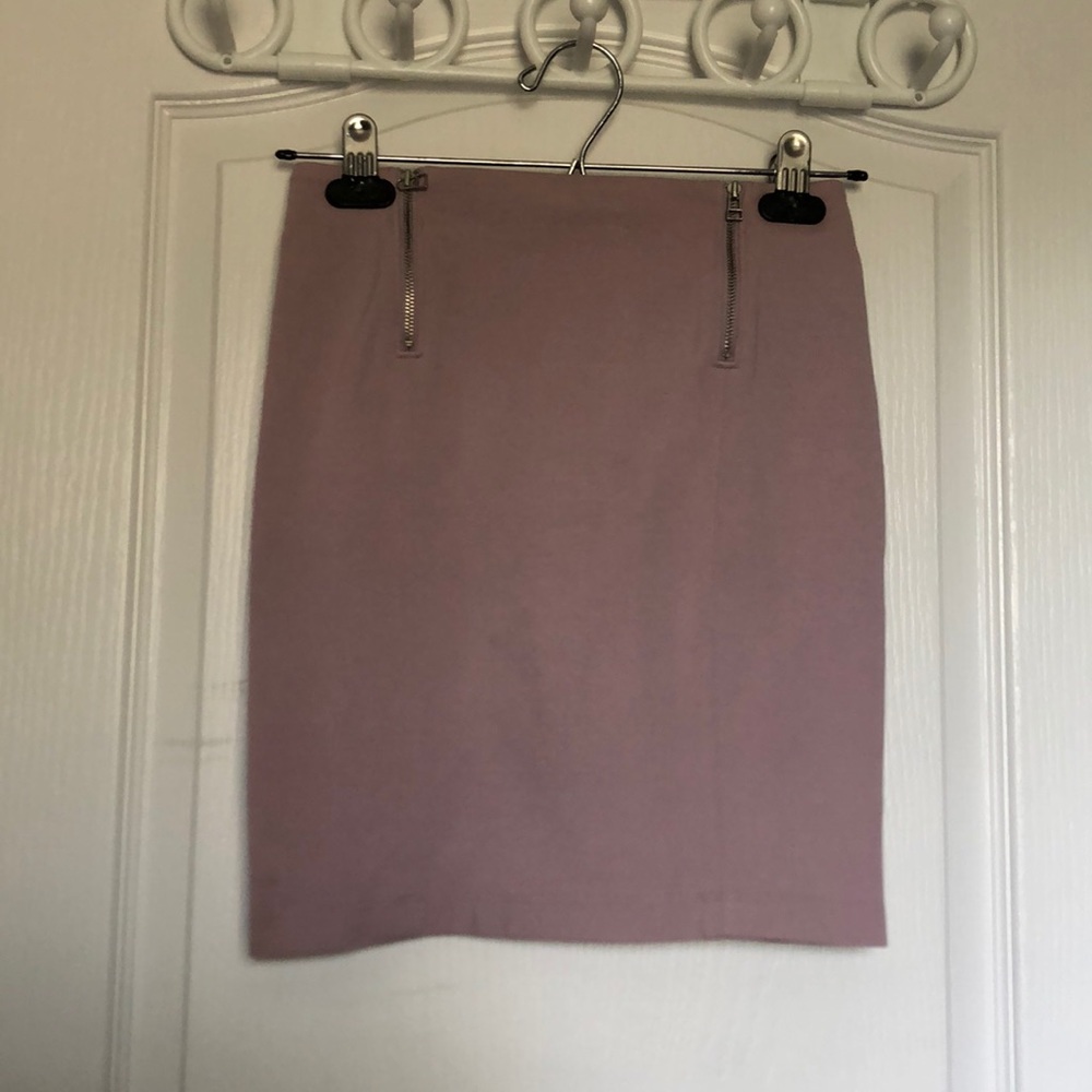 2 for $25! Sunday Best Lavender Zippered Skirt